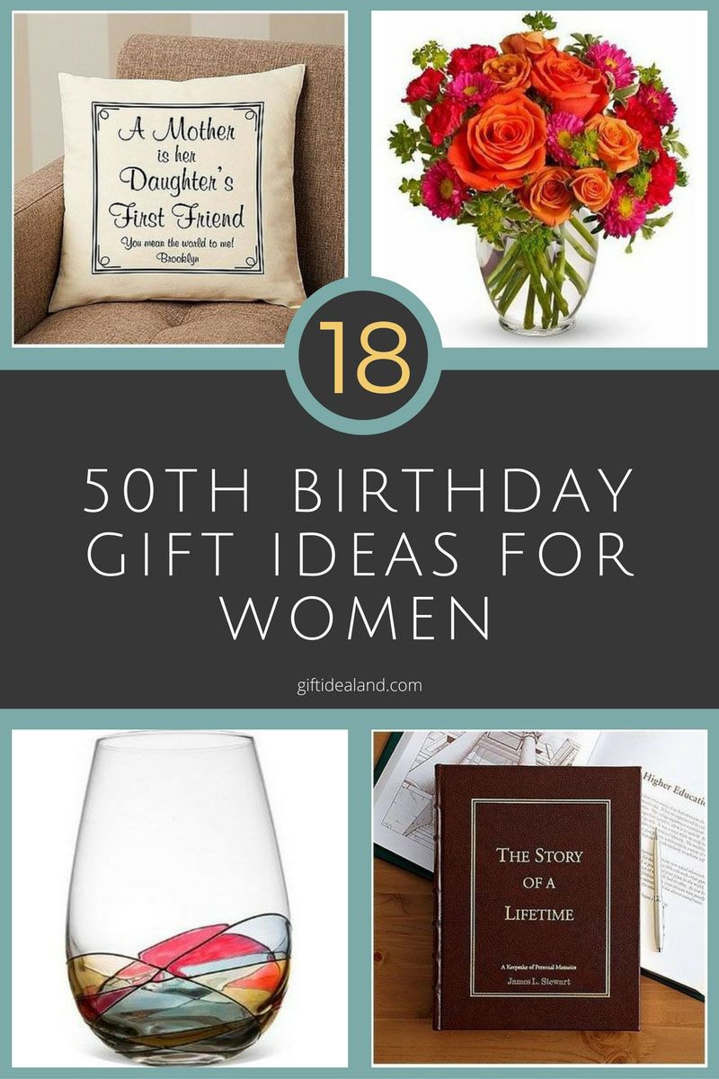 Great Birthday Gift Ideas For Her
 Pin on 50th birthday