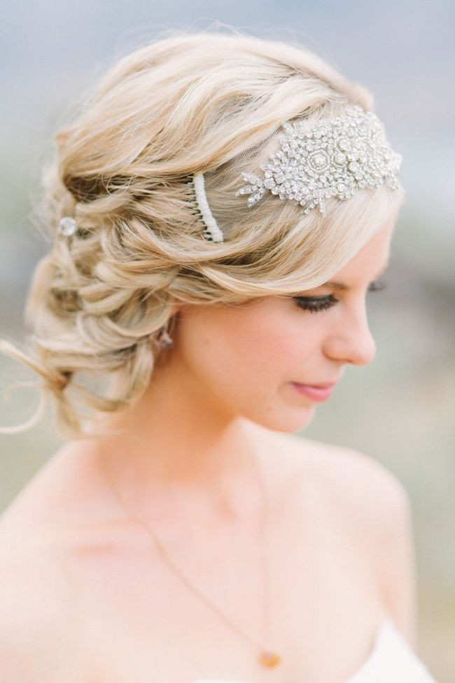 Great Gatsby Hairstyles For Long Hair
 1920s Gatsby Glam Bridal Hair Inspiration