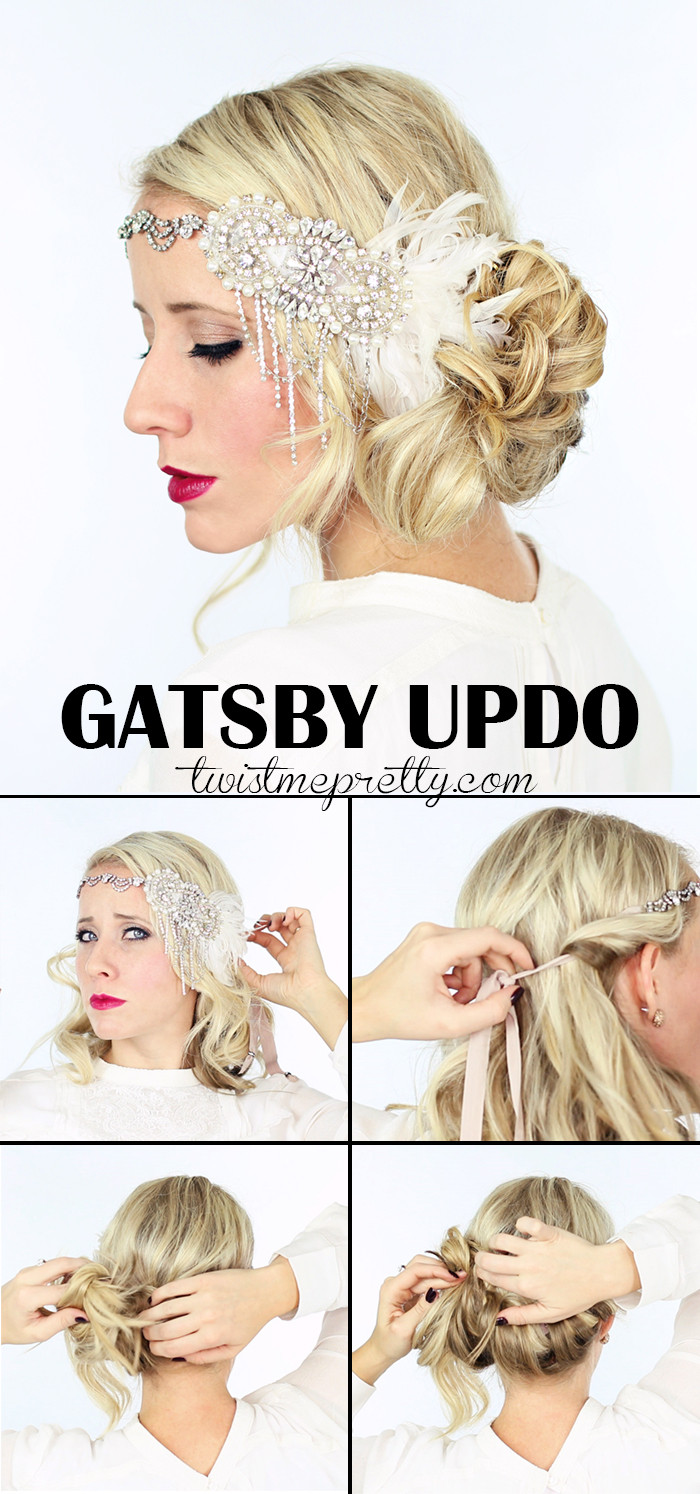 Great Gatsby Hairstyles For Long Hair
 2 gorgeous GATSBY hairstyles for Halloween or a wedding