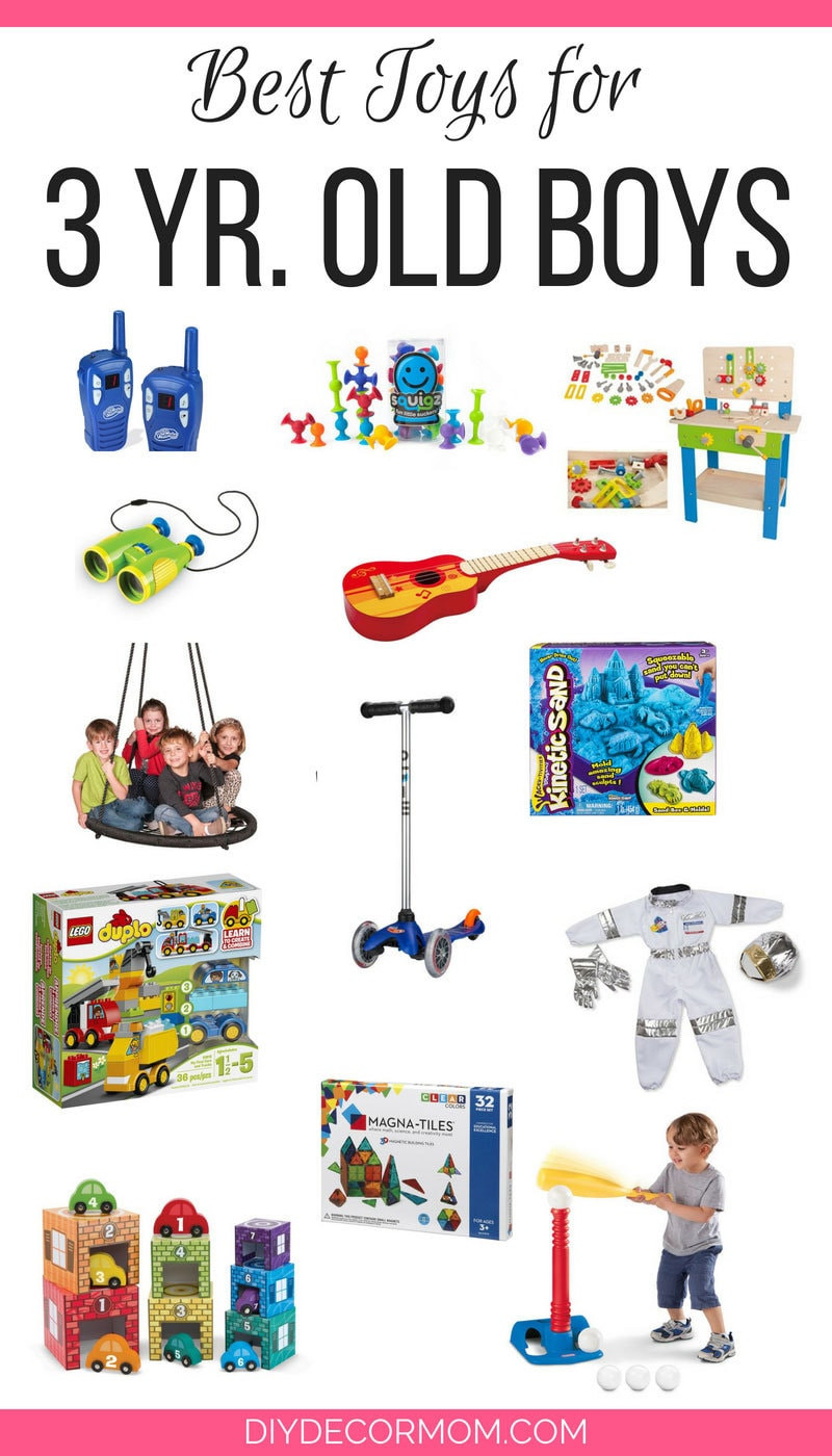 Great Gift Ideas For 3 Year Old Boys
 Best Toys For 3 Yr Old Boy 2018