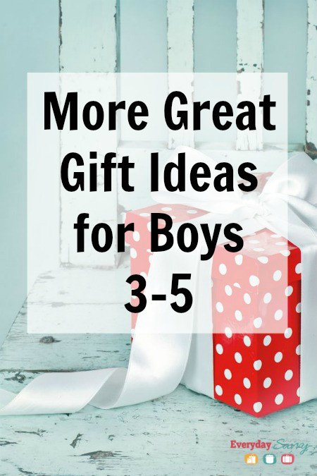 Great Gift Ideas For Boys
 More Holiday Gift Ideas for Young Boys Ages 3 4 & 5