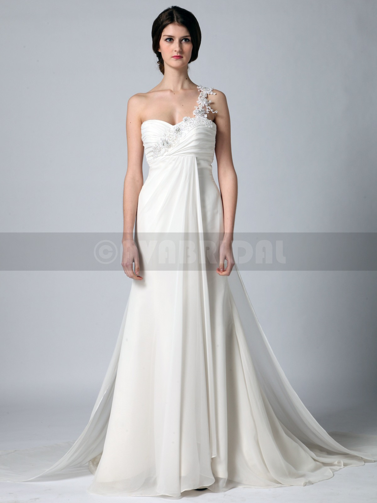 Grecian Wedding Dress
 Grecian Goddess Wedding Dress Lydia
