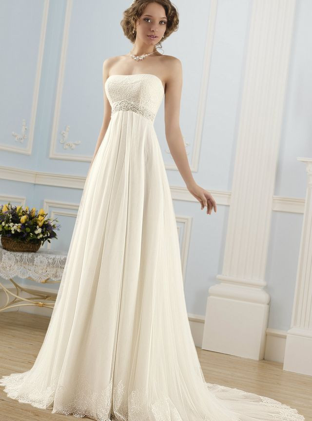Grecian Wedding Dress
 Grecian Goddess Style Wedding Gown