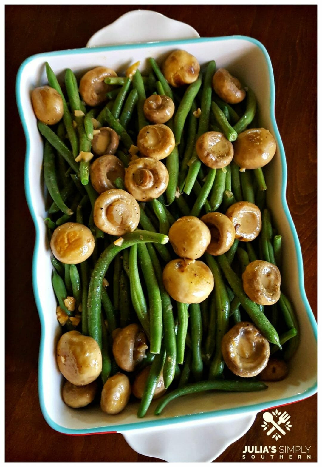 Green Bean And Mushroom Recipe
 Green Beans with Mushrooms Julias Simply Southern