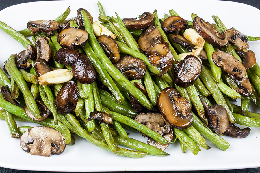 Green Bean And Mushroom Recipe
 Roasted Green Beans and Mushrooms Don t Sweat The Recipe