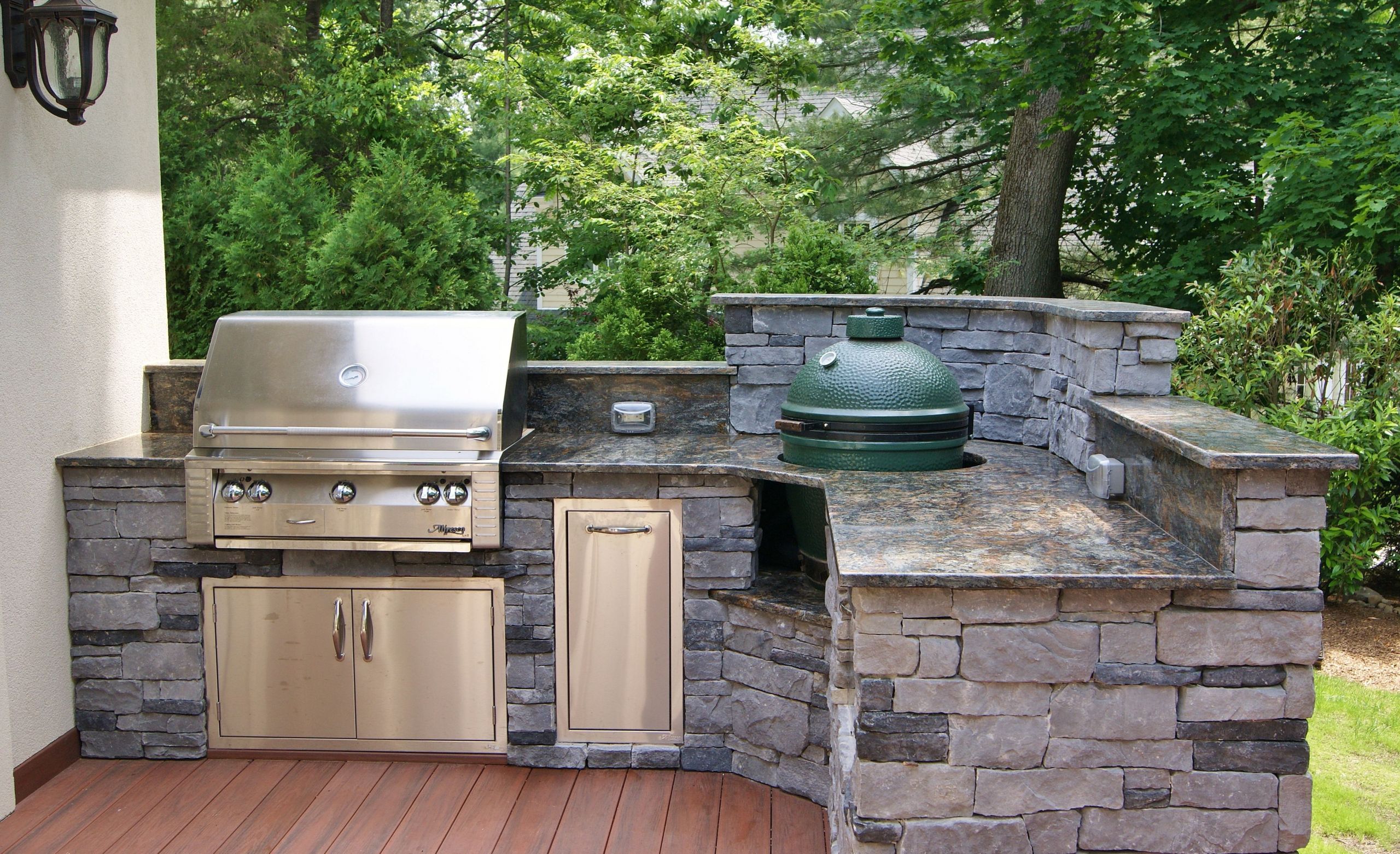 Green Egg Outdoor Kitchen
 Outdoor Kitchen s Custom Kitchens