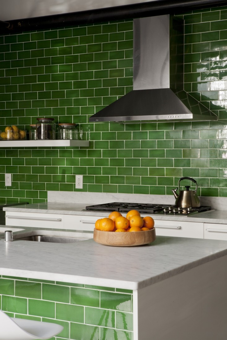 Green Kitchen Tiles
 An LA Kitchen Goes Green Remodelista