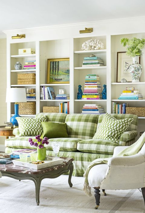Green Living Room Decor
 Decorating with Green 43 Ideas for Green Rooms and Home