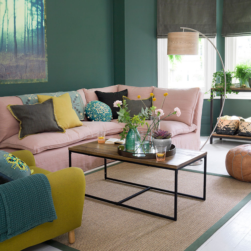 Green Living Room Decor
 Green living room ideas for soothing sophisticated spaces