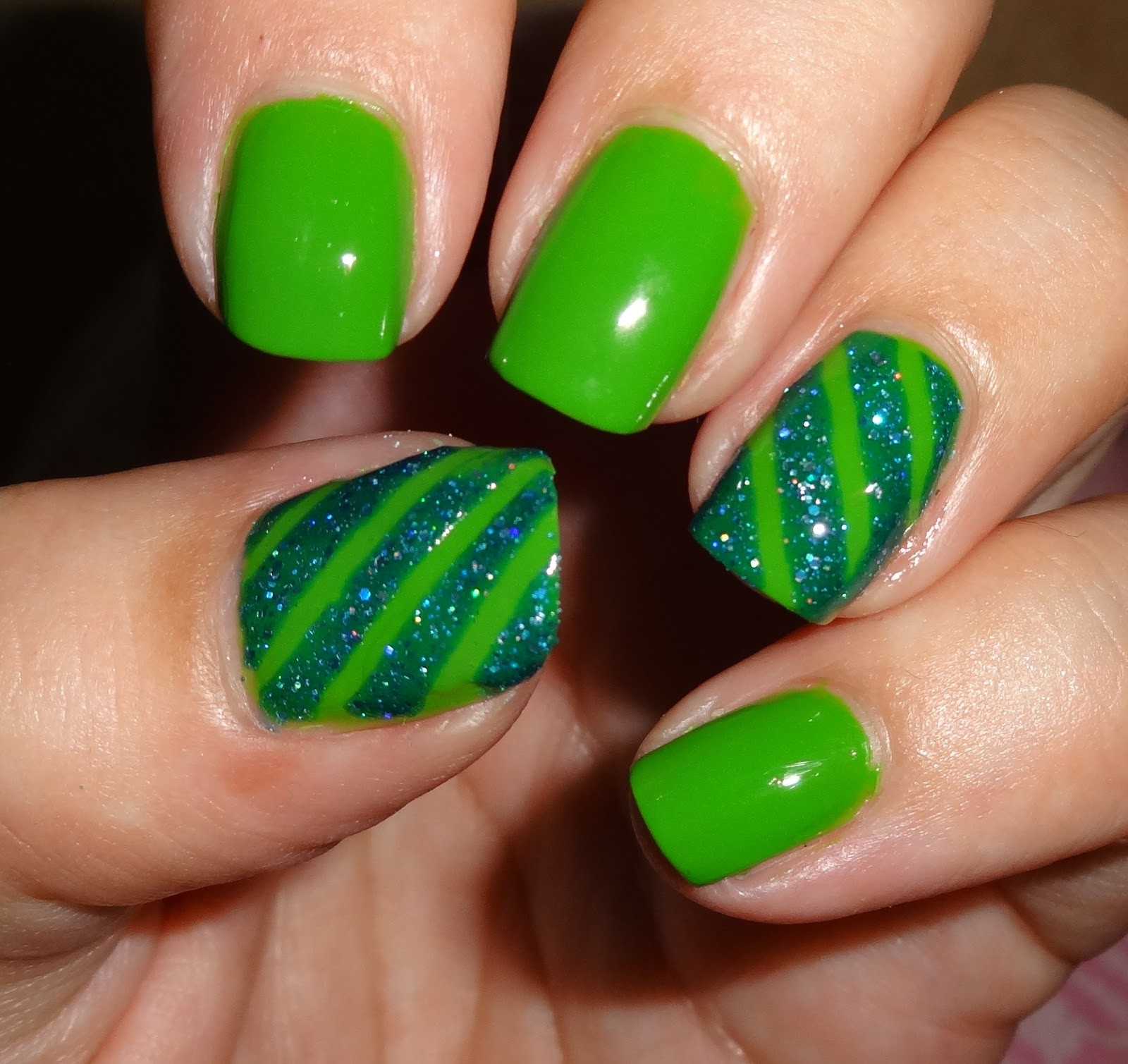 Green Nail Art
 2015 Green Nails Women Styler
