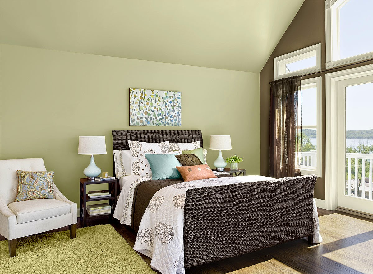 Green Paint For Bedroom
 Factory Paint & Decorating Benjamin Moore 2015 Color Trends