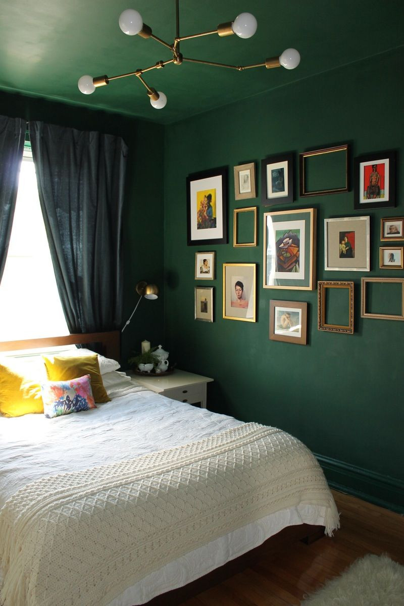 Green Paint For Bedroom
 8 Bold Paint Colors You Have to Try in Your Small Bedroom