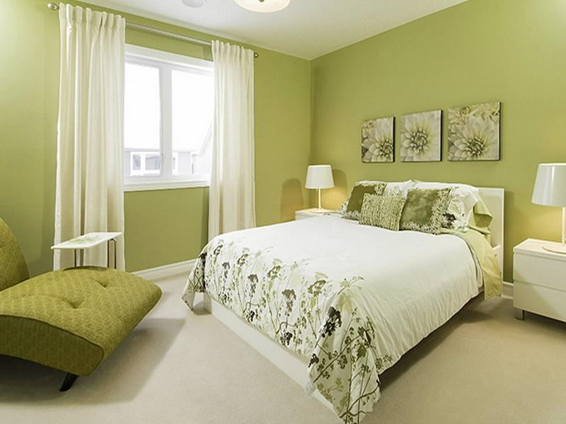 Green Paint For Bedroom
 How to decorate bedroom with green colour