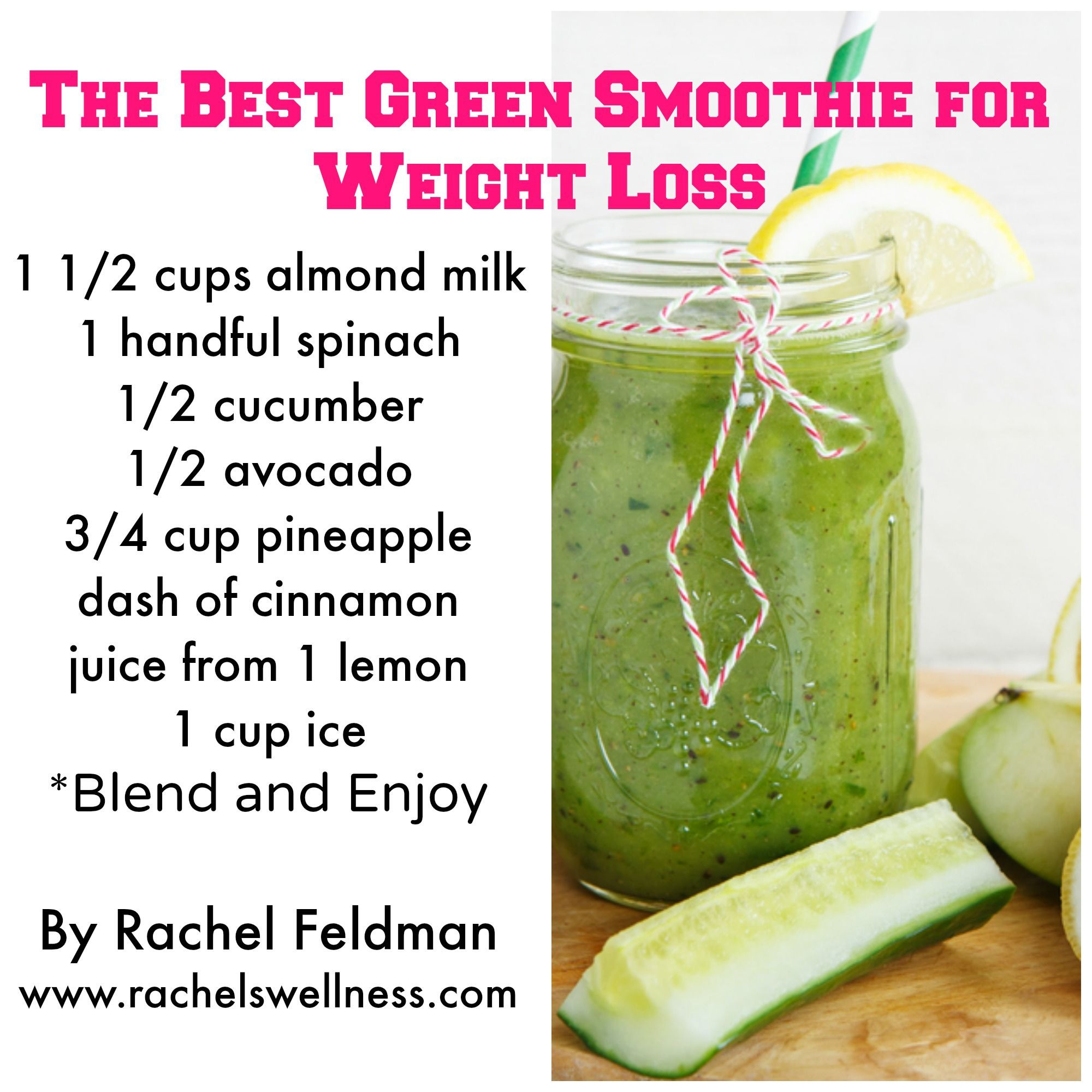 Green Smoothie Recipes For Weight Loss
 Pin on Smoothies