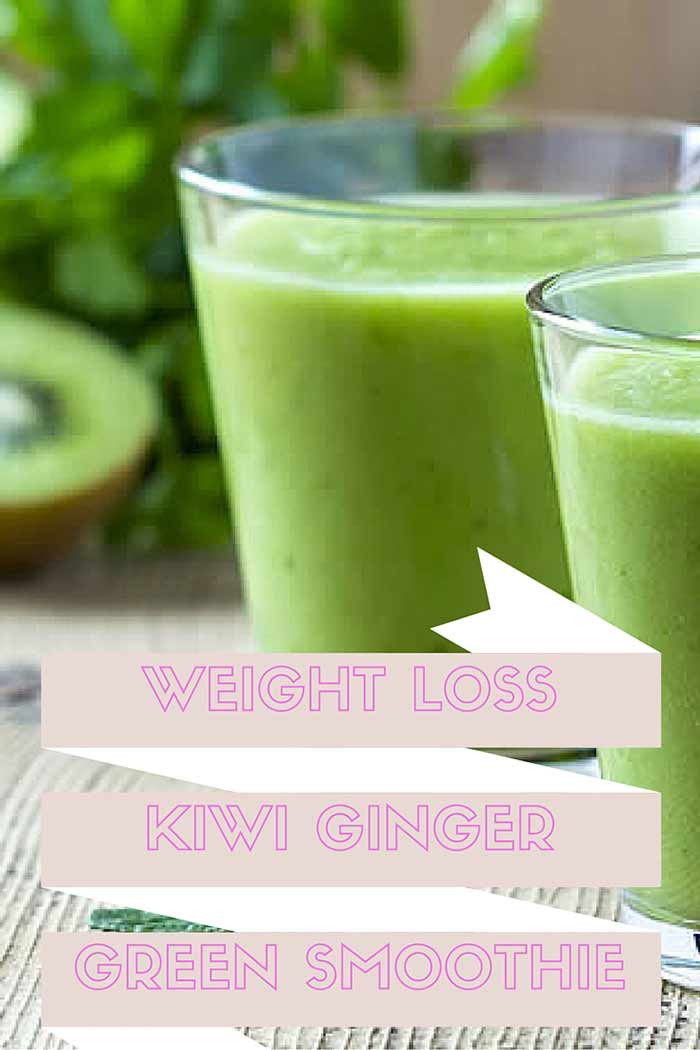 Green Smoothie Recipes For Weight Loss
 Weight Loss Kiwi Ginger Green Smoothie Recipe