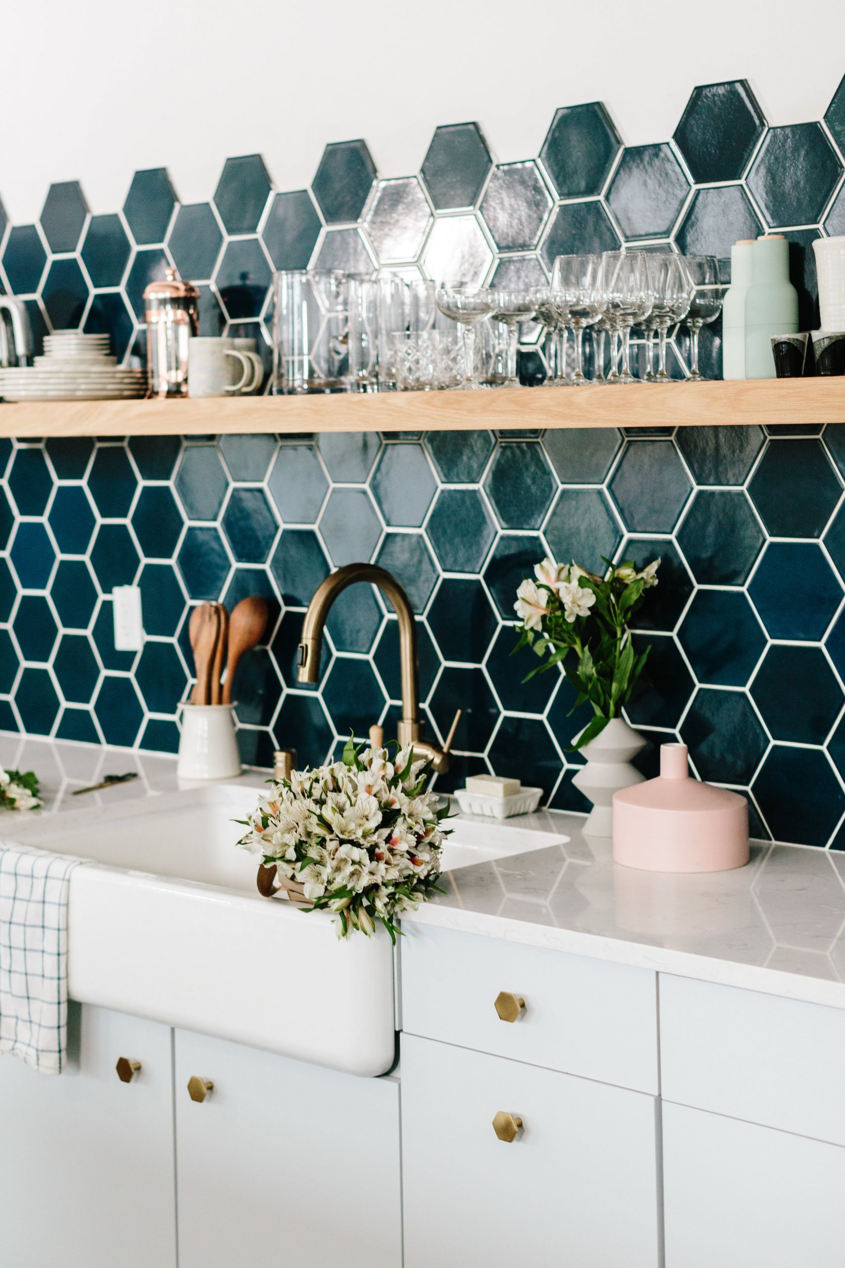 Green Tile Backsplash Kitchen
 20 Kitchen Backsplash Ideas That Totally Steal the Show