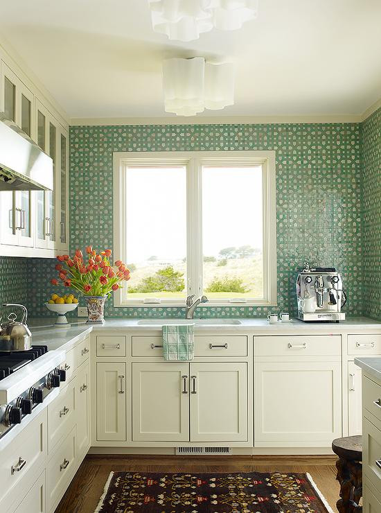 Green Tile Backsplash Kitchen
 Brown And Green Backsplash Tiles Design Ideas
