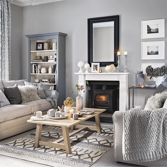 Grey Color Living Room
 How to Use Texture & Colour The Interior Editor