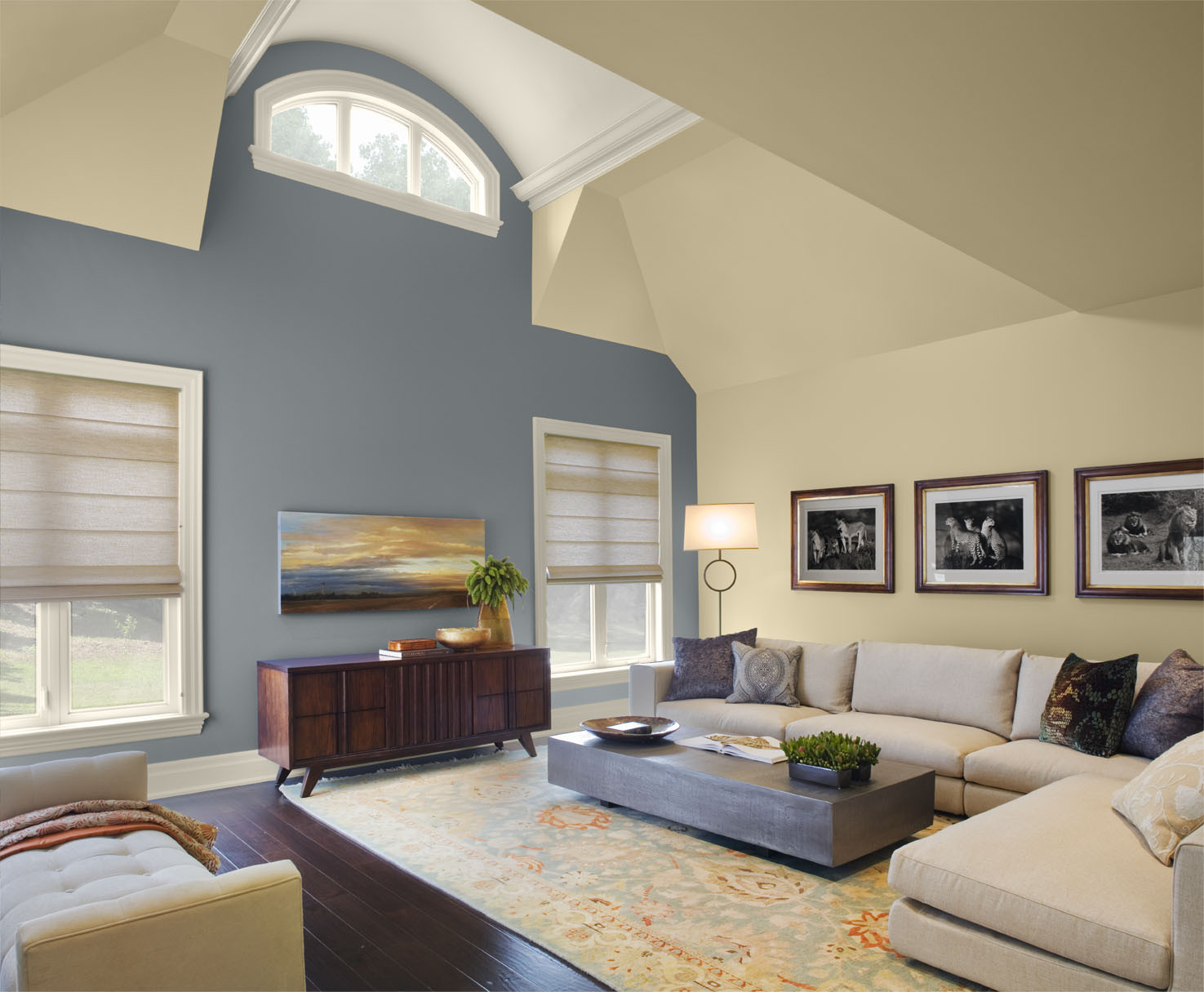 Grey Color Living Room
 30 Excellent Living Room Paint Color Ideas SloDive
