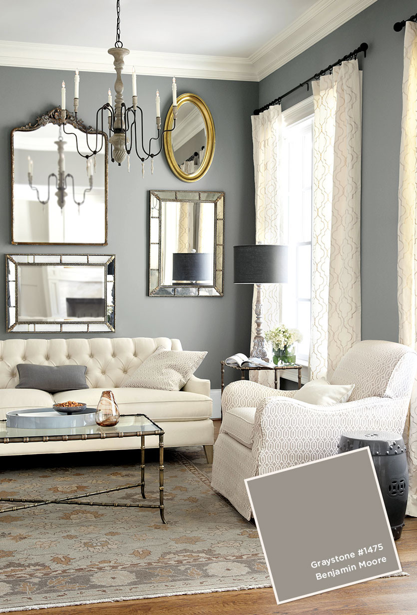 Grey Color Living Room
 Interior Paint Colors for 2016 – HomesFeed