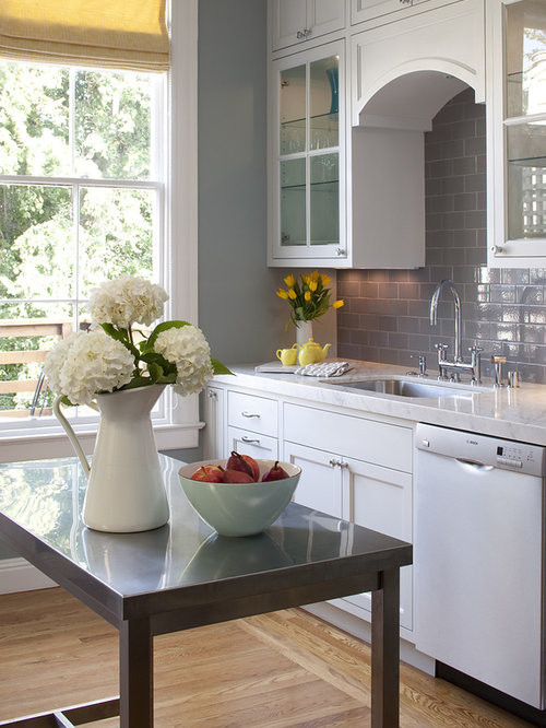 Grey Subway Tile Kitchen
 Gray Subway Tile Backsplash