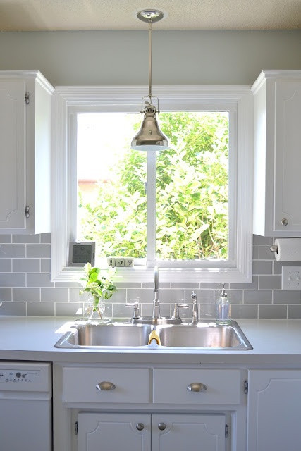 Grey Subway Tile Kitchen
 Top 29 ideas about Windows on Pinterest