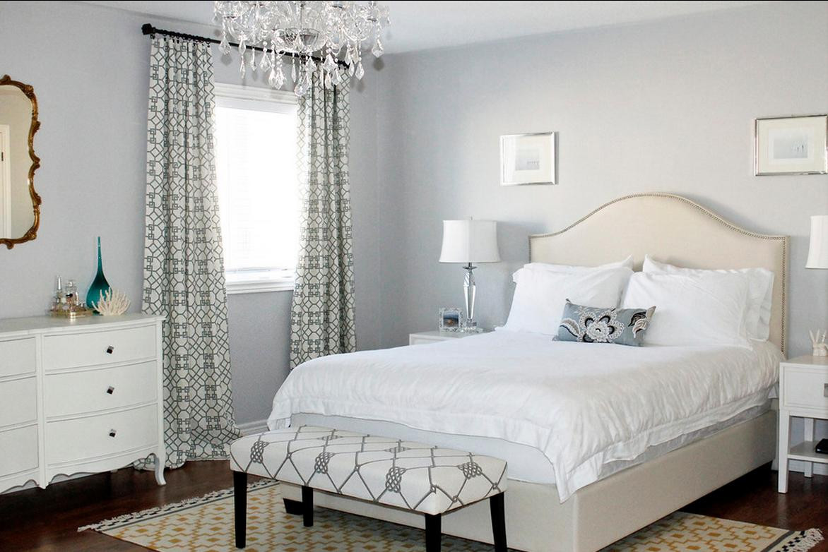 Grey Wall Bedroom Ideas
 Delorme Designs PRETTY BEDROOMS