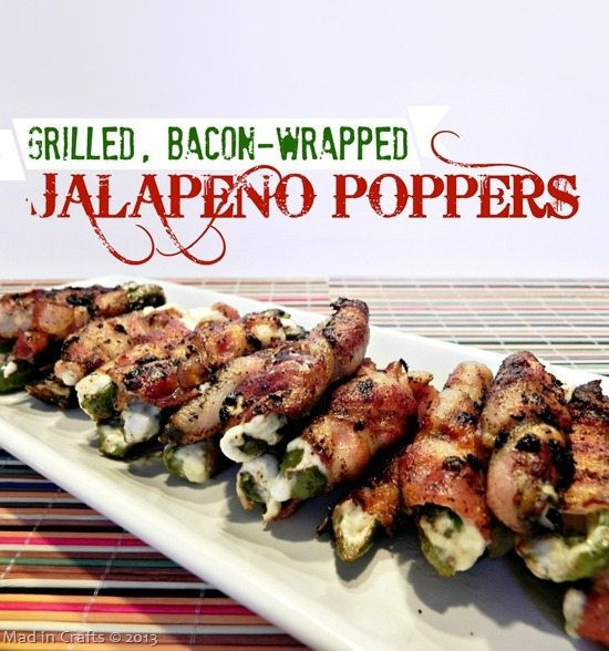 Grilled Bacon Wrapped Jalapeno Poppers
 Big Game Appetizers Grilled Bacon Wrapped Jalapeno
