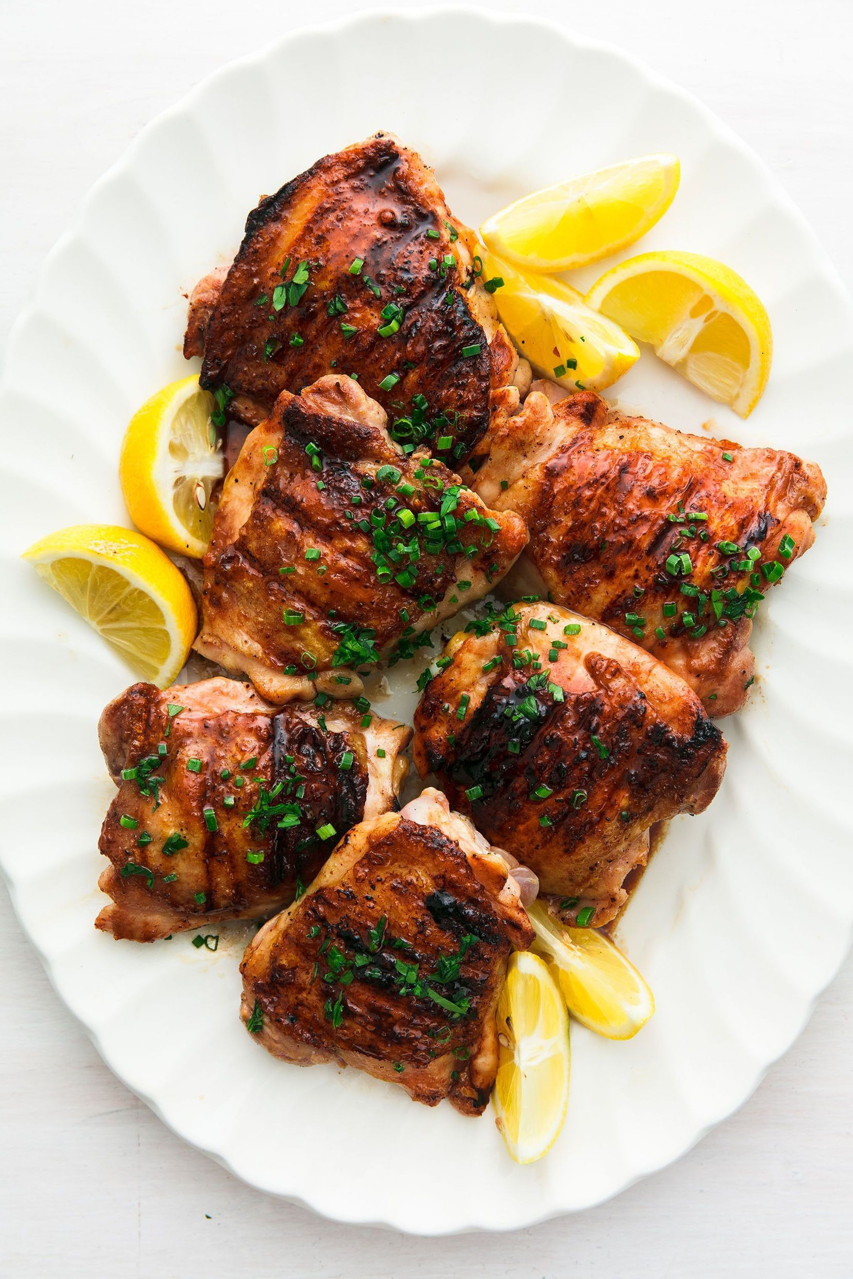 Grilled Chicken Thighs Bobby Flay
 grilled chicken thighs bone in