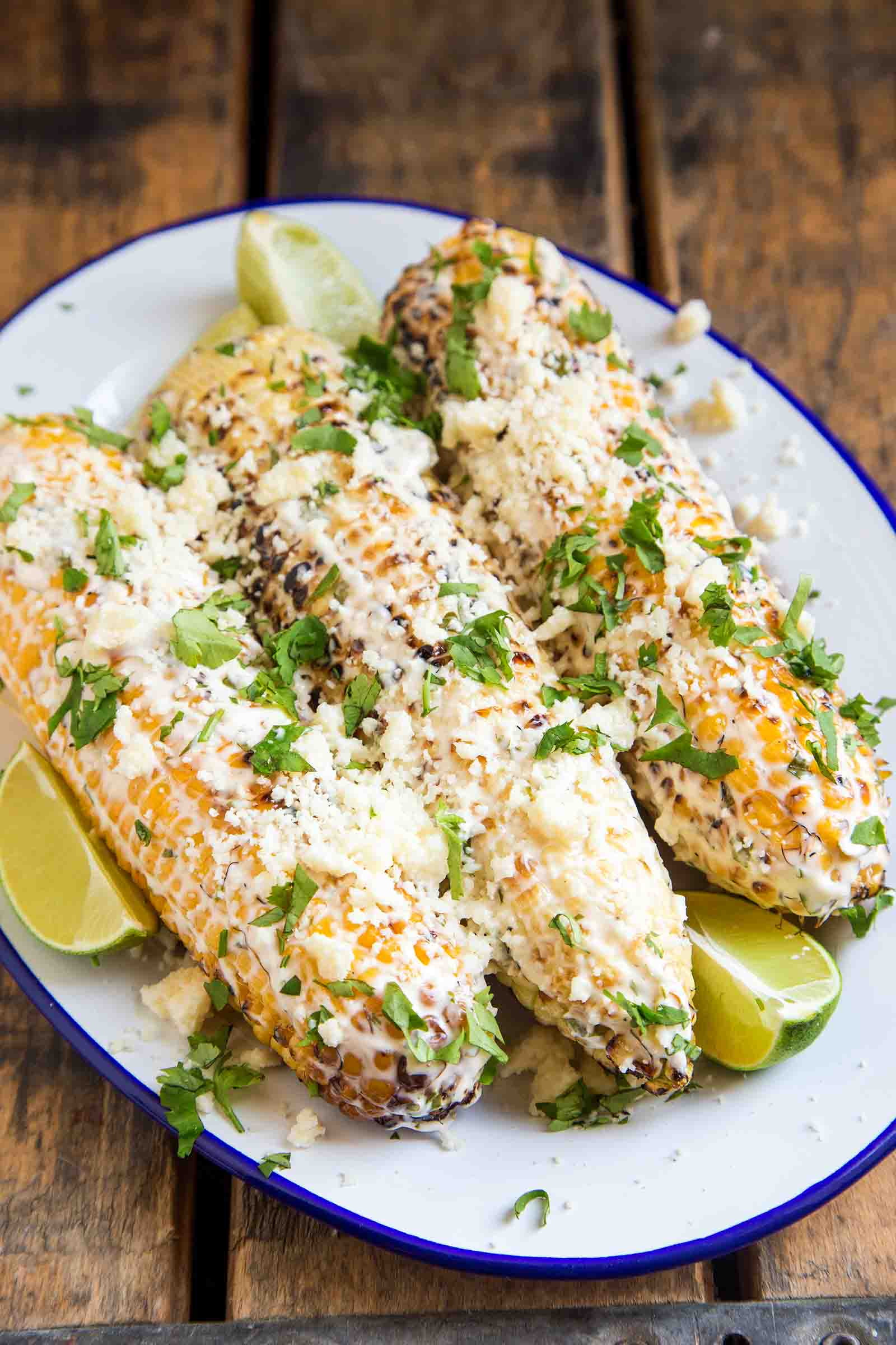 Grilled Mexican Street Corn
 Grilled Mexican Street Corn Elotes Recipe