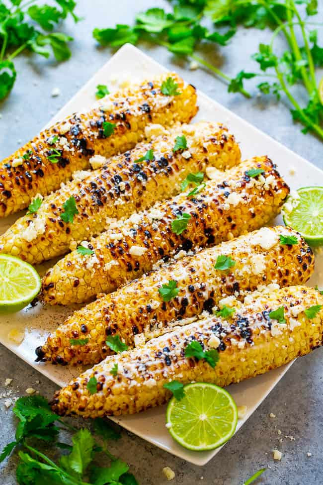 Grilled Mexican Street Corn
 Grilled Mexican Corn Elote Averie Cooks