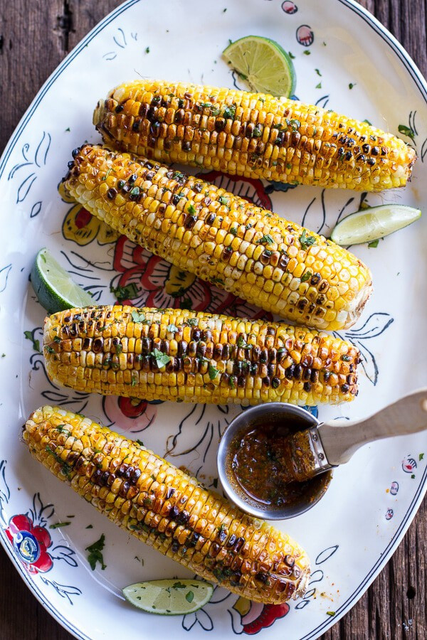 Grilled Mexican Street Corn
 Summer Grilled Mexican Street Corn Quinoa Salad Half