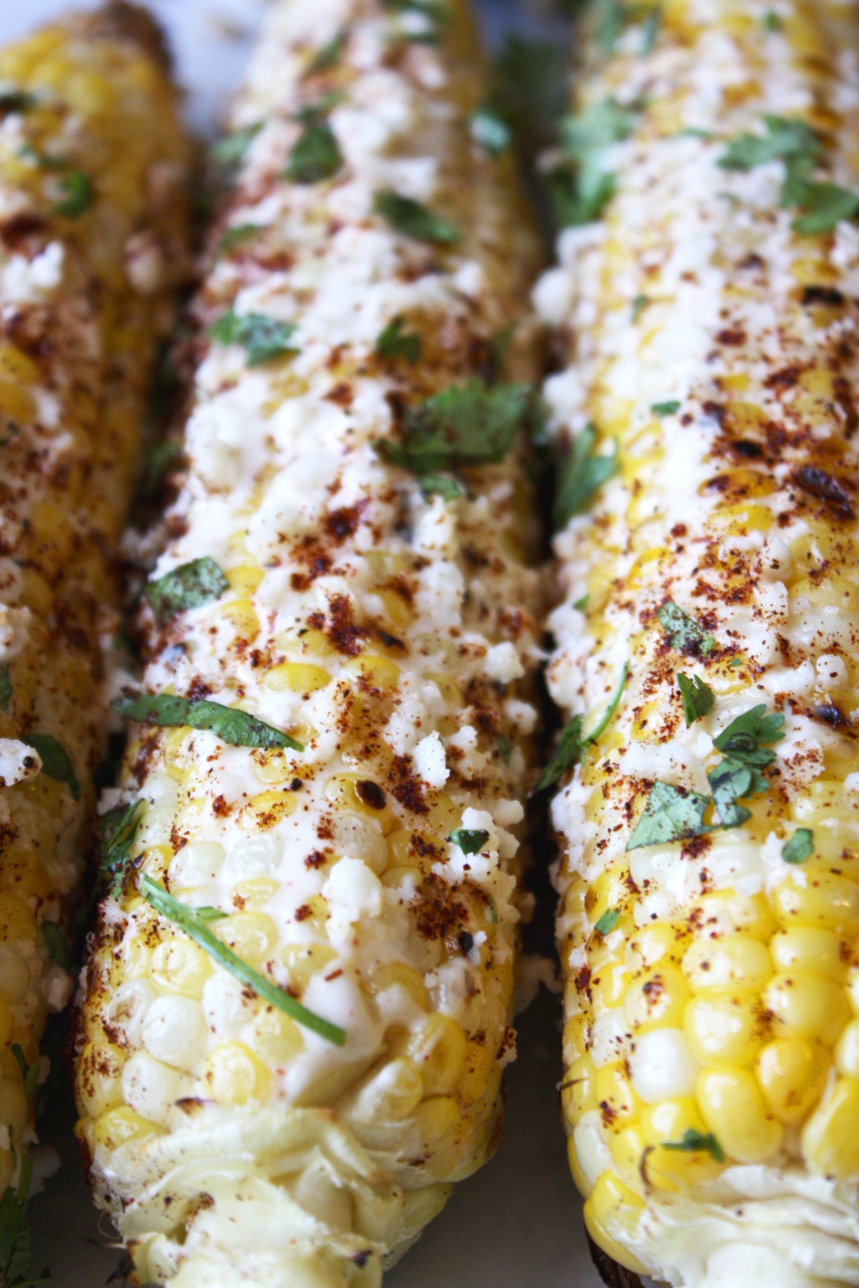 Grilled Mexican Street Corn
 Grilled Mexican Street Corn