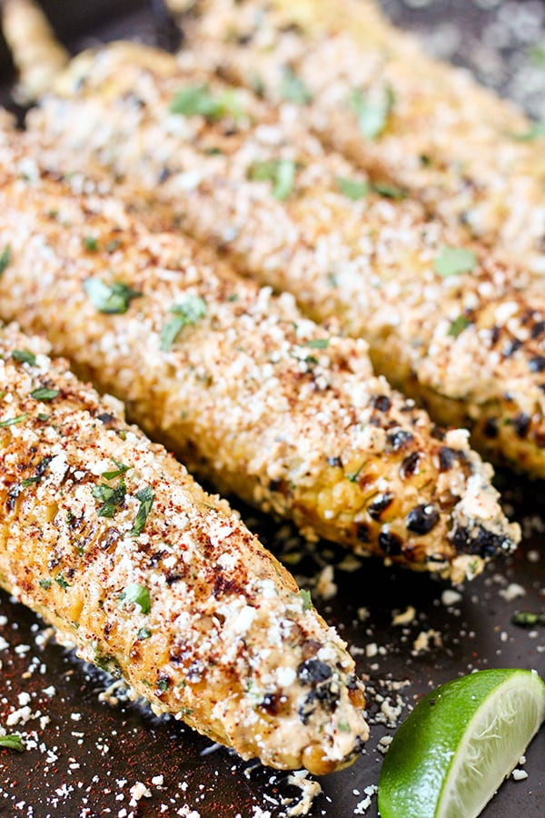 Grilled Mexican Street Corn
 Grilled Mexican Street Corn No 2 Pencil