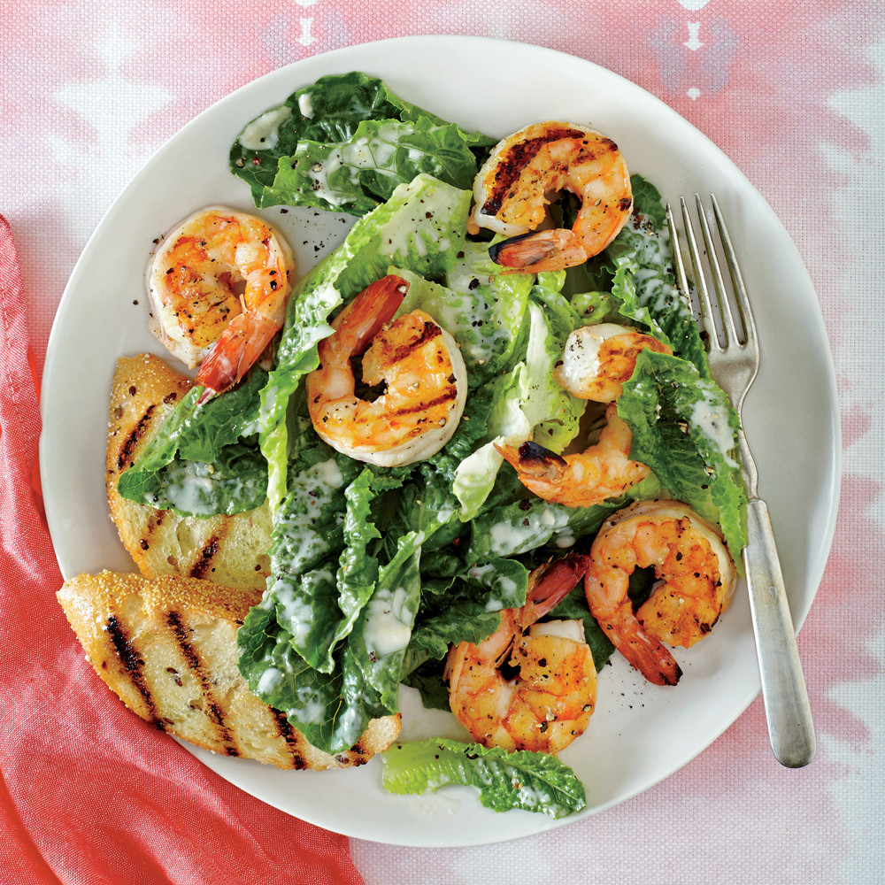 Grilled Shrimp Caesar Salad
 Grilled Shrimp Caesar Salad Recipe