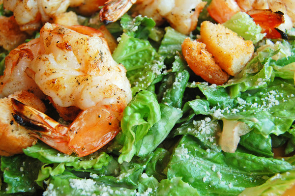 Grilled Shrimp Caesar Salad
 Twist on a Classic Recipe Lemon and Garlic Grilled Shrimp