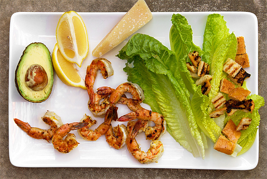 Grilled Shrimp Caesar Salad
 Grilled Shrimp Caesar Salad Gateway to the Holidays