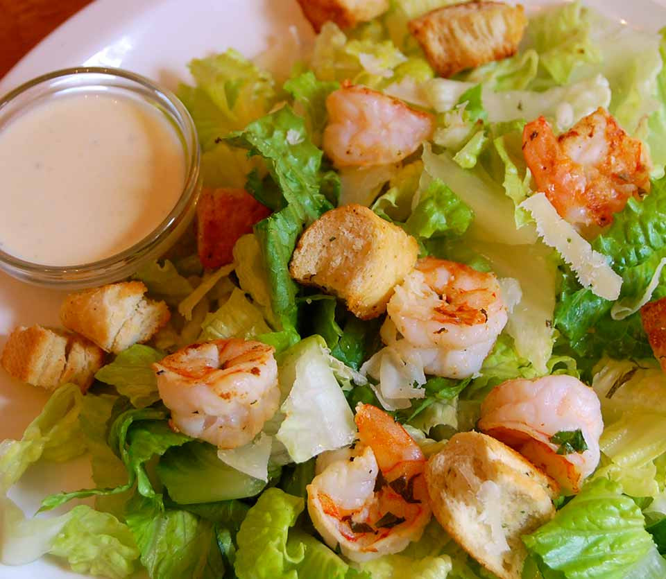 Grilled Shrimp Caesar Salad
 Grilled Shrimp Caesar Salad