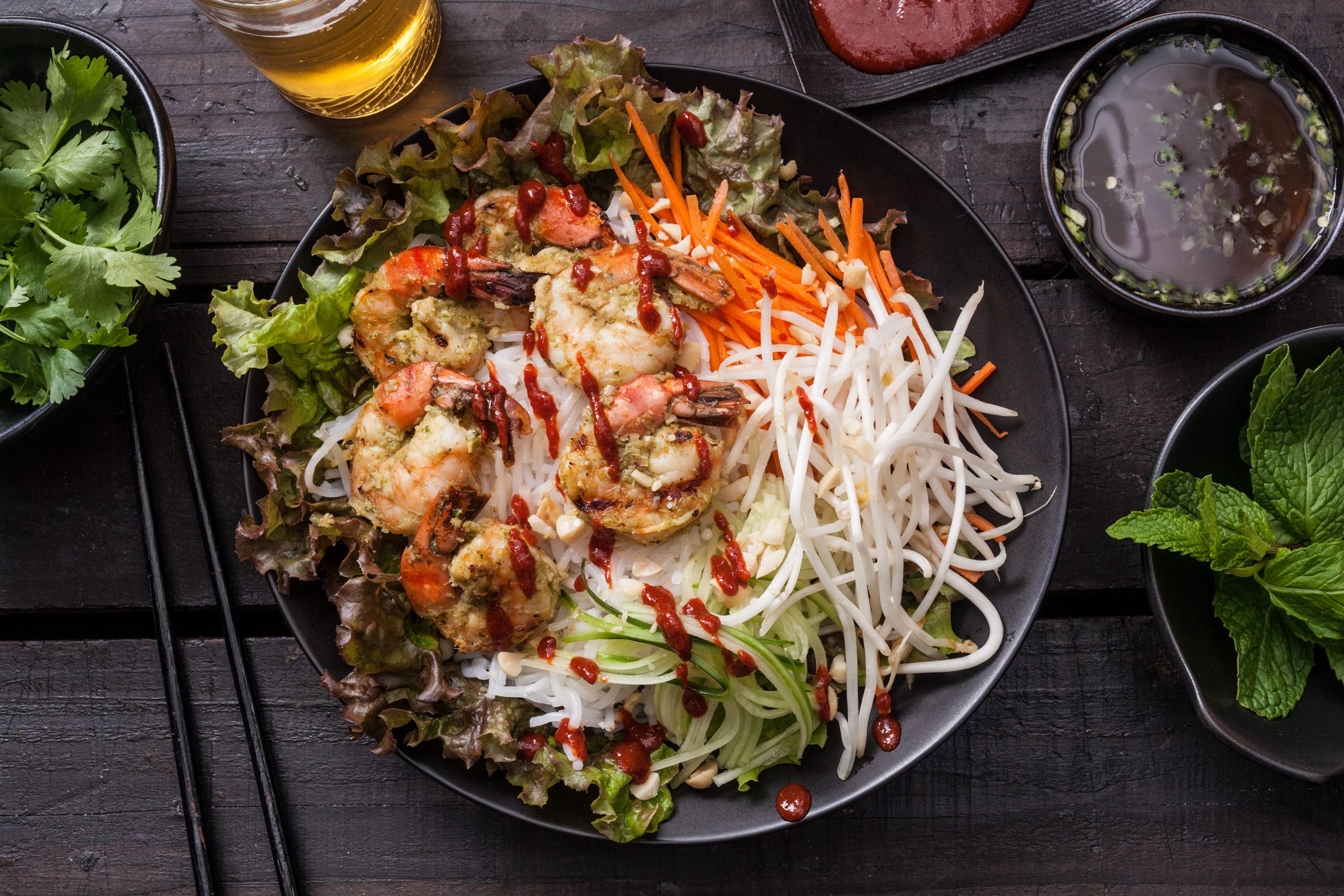 Grilled Shrimp Salad Recipes
 Vietnamese Grilled Shrimp Salad Recipe Chowhound