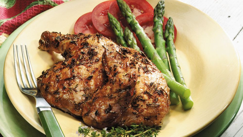 Grilling Cornish Hens
 Grilled Herbed Cornish Hens recipe from Pillsbury