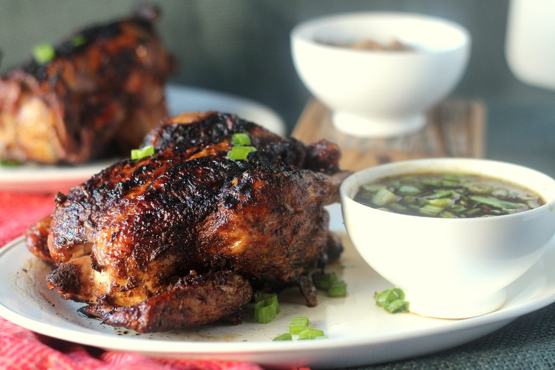 Grilling Cornish Hens
 Five Spice Grilled Cornish Hens with Mongolian Grill Sauce