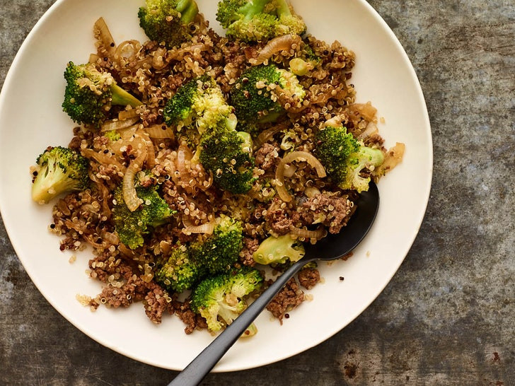 Ground Beef And Quinoa
 Beef and Broccoli Quinoa Bowl Recipe