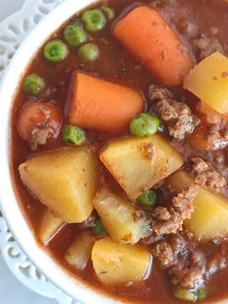 Ground Lamb Stew
 Slow Cooker Hearty Ground Beef Stew To her as Family