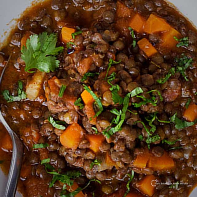 Ground Lamb Stew
 Recovery Meal Ground Lamb Lentil Stew for Packed with
