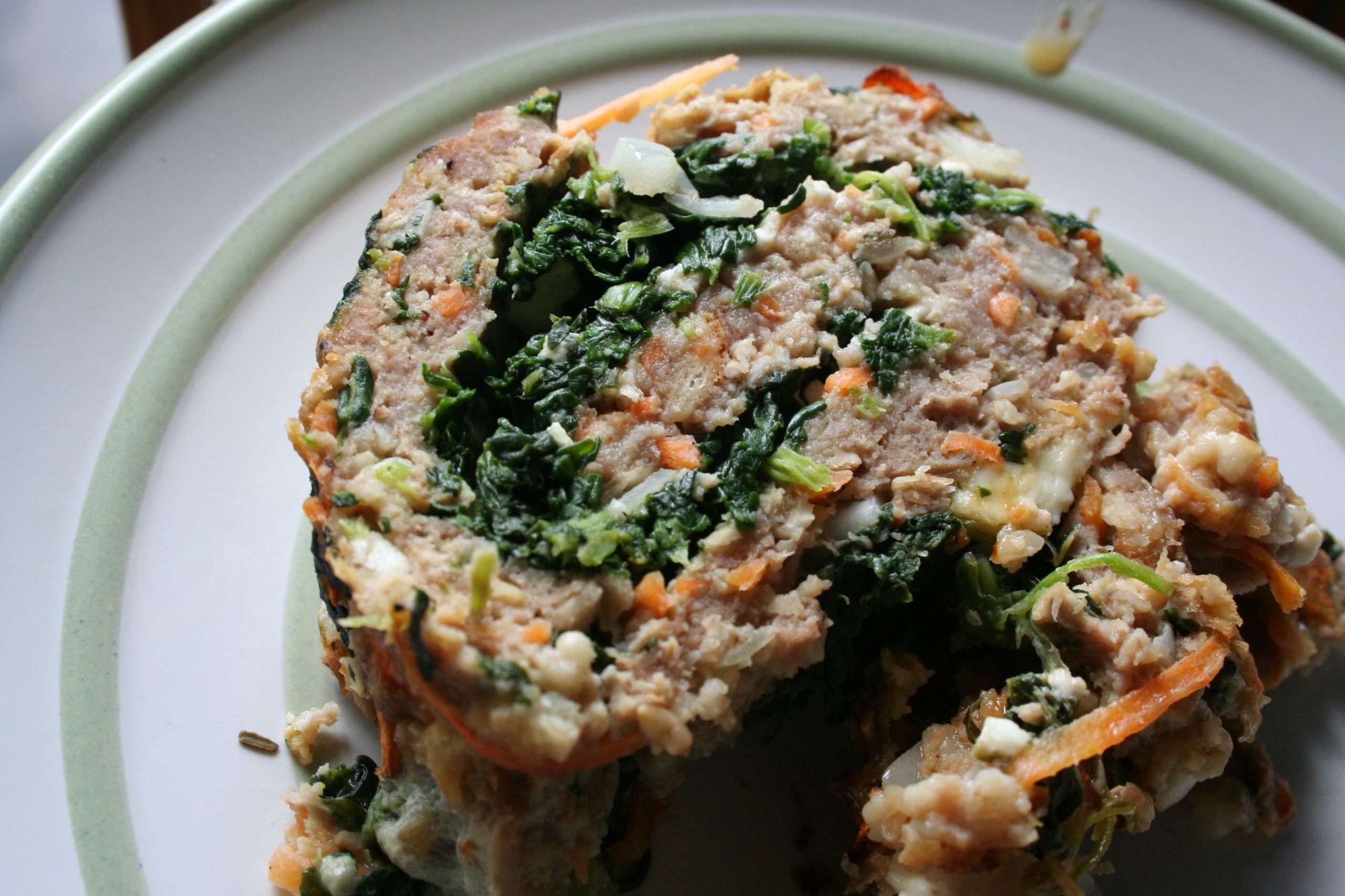 Ground Turkey And Spinach
 Tagged and Turkey Spinach & Feta Meatloaf – Down Home Dieting
