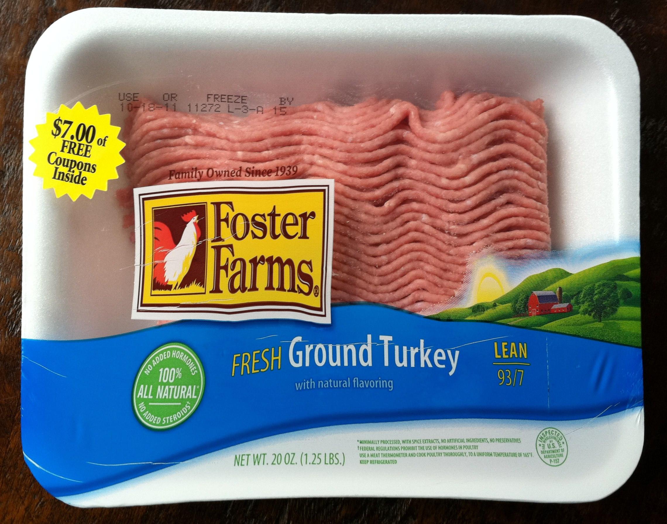 Ground Turkey Coupons
 $1 1 Foster Farms Ground Turkey Coupon