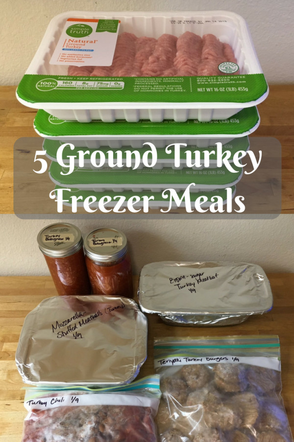 Ground Turkey Freezer Meals
 Freezer Cooking Example Ground Turkey