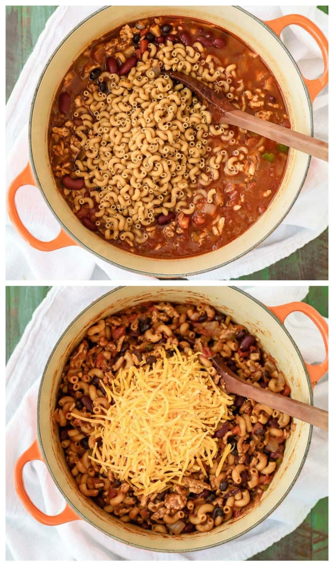 Ground Turkey Mac And Cheese
 e Pot Chili Mac and Cheese A family favorite that s