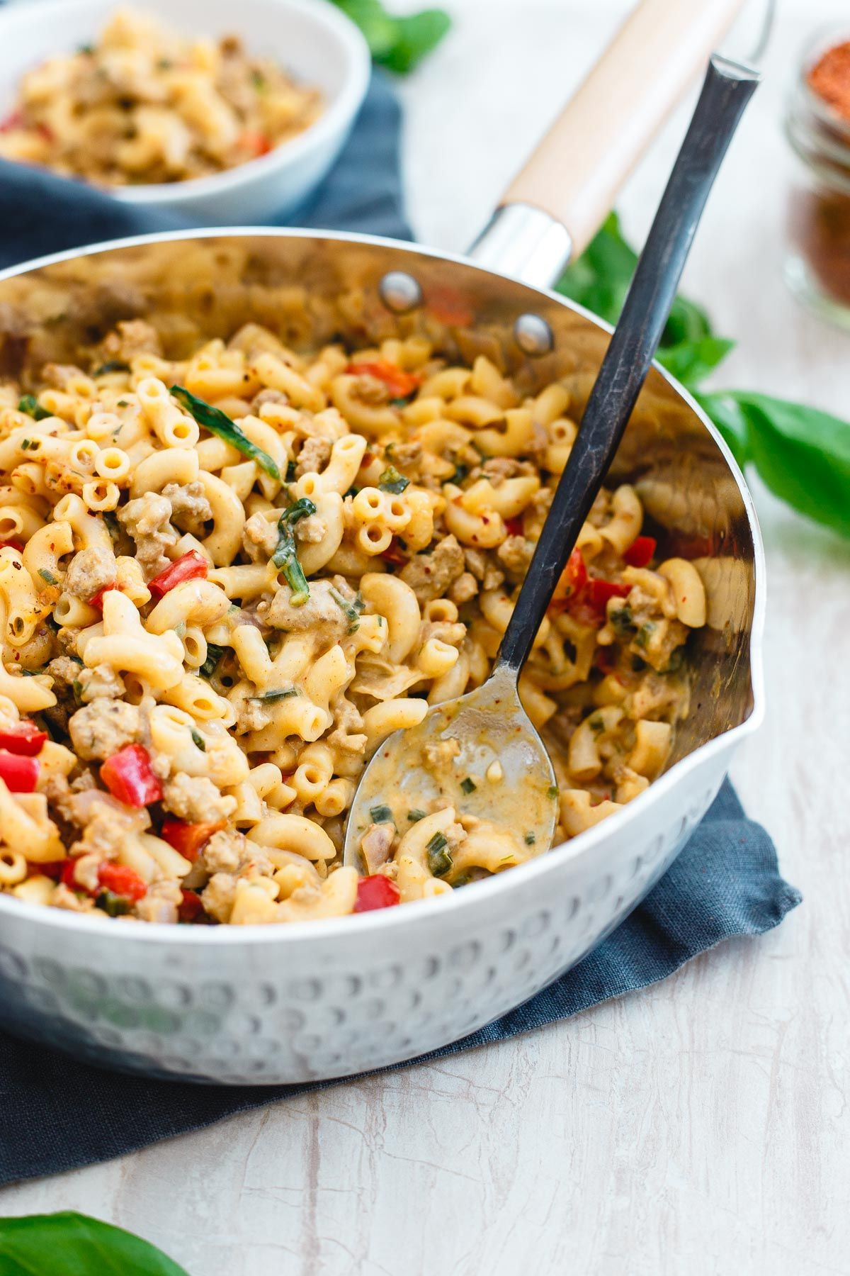 Ground Turkey Mac And Cheese
 Turkey skillet mac and cheese is creamy and decadent