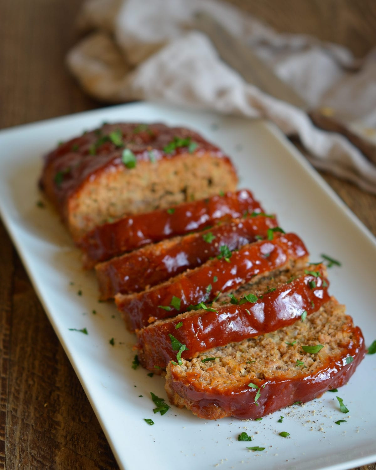 Ground Turkey Meatloaf Recipe
 Turkey Meatloaf with BBQ Glaze ce Upon a Chef